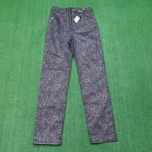 Express Jeans Womens 00 Blue Black Slim Super High Rise Stretch Denim Pants